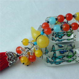 七彩蜜蠟葫蘆汽車掛件 點(diǎn)亮愛車，守護(hù)旅途的匠心之選